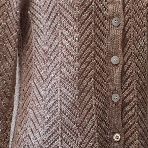 Doncaster  Knit Cardigan 100% cotton - Picture 6 of 14